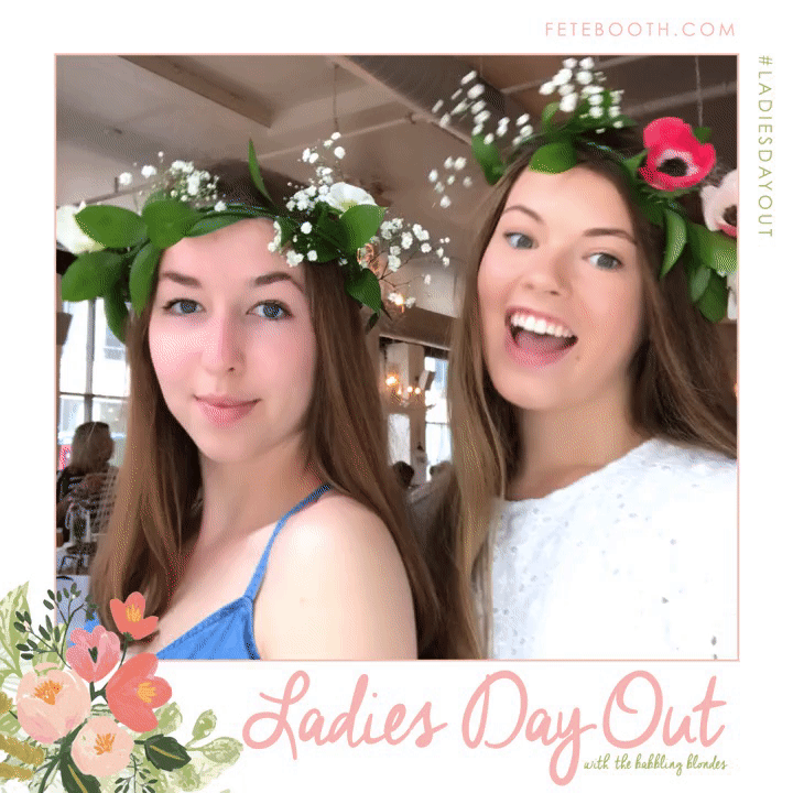 Gif image from a photobooth